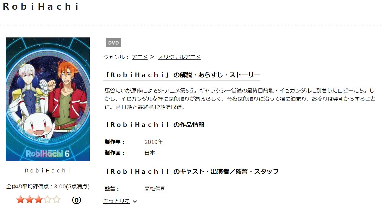 Robihachi(ロビハチ) 無料動画